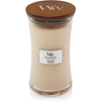 Woodwick White Honey Large Candle